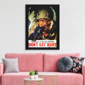 傷つけるな キャンバスプリント (インサイチュ (リビング))