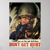 傷つけるな ポスター (正面)