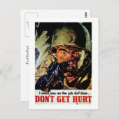 傷つけるな ポストカード (正面/裏面)