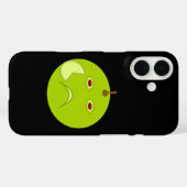 傷のある悪魔のリンゴ ハロウィン Case-Mate iPhoneケース (裏面 (横))