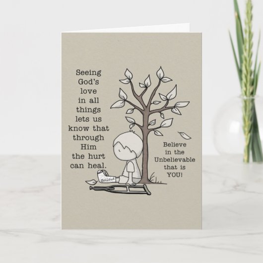 傷は治る カード (正面)