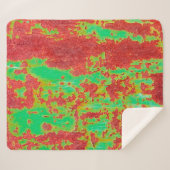 傷やひび割れ効果を持つ金属テクスチャ、 ab シェルパブランケット (正面(横))