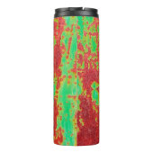 傷やひび割れ効果を持つ金属テクスチャ、 ab タンブラー (裏面)