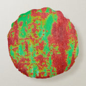 傷やひび割れ効果を持つ金属テクスチャ、 ab ラウンドクッション (裏面)