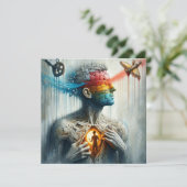 傷を受け入れる カード (スタンド正面)