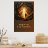 傷を越えた信仰 ポスター (キッチン)