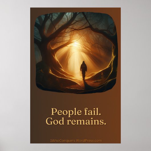 傷を越えた信仰 ポスター (正面)