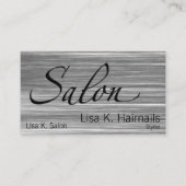 傷付けられたサロン 名刺 (正面)