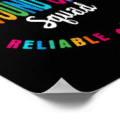 傷口気にナース分隊の鑑賞卒業 ポスター (角)