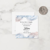 *~傷害修理水色引用文AP62ノートカード ノートカード (正面/裏面インサイチュ)