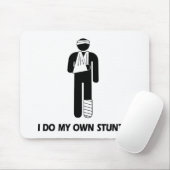 傷害私の自身の発育阻害 マウスパッド (マウス)