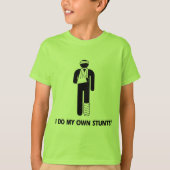 傷害私の自身の発育阻害 Tシャツ (正面)