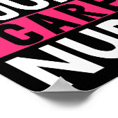 傷気にナース看護学校ナース日 ポスター (角)