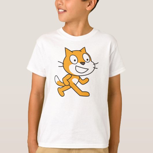 傷猫のワイシャツ(子供) Tシャツ (正面)