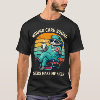 傷病看護師 面白いお菓子で看護がもっと優しくなる Tシャツ