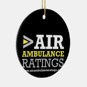 傷病者輸送機およびMedical Flight Companyの評価 セラミックオーナメント (右)