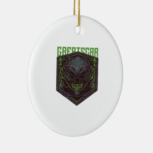 傷素晴らし痕 セラミックオーナメント (右)