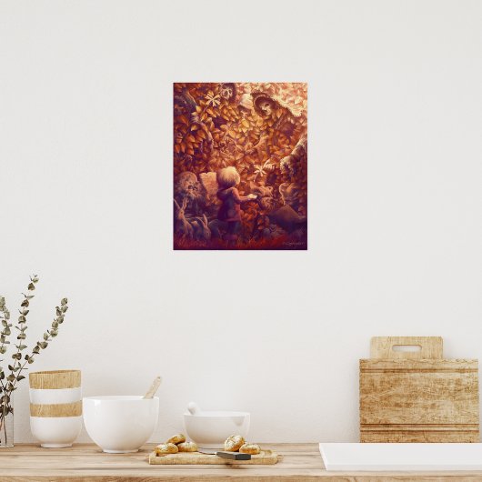 傷跡の取扱い ポスター (キッチン)