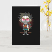 傷跡 カード (黄色い花)