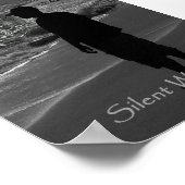 傷静か傷 ポスター (角)