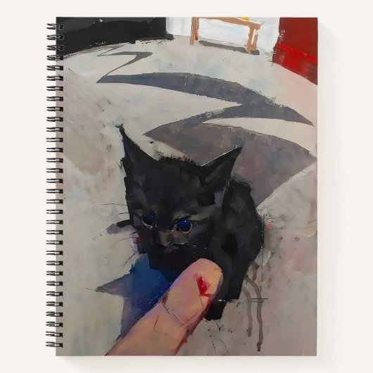 傷：親密な瞬間 ノートブック (正面)