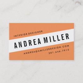 傾いたはっきりしたで写実的な名刺 名刺