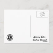 傾いたサイロ ポストカード (裏面)