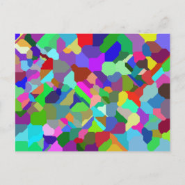 傾いたタイルのポストカード ポストカード