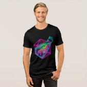 傾いたボトル トライブレンドＴシャツ (正面全面)