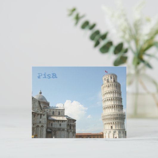 傾いた塔 ポストカード (スタンド正面)