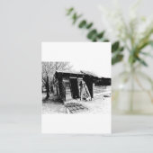 傾いた小屋 ポストカード (スタンド正面)