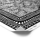 傾いた木のポスター ポスター (角)