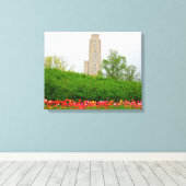 傾きの大聖堂 キャンバスプリント (インサイチュ (ウッドフロア))