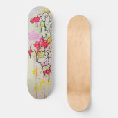 傾きの"実質の落書き愛"部Iのスケートボード スケートボード (正面)