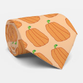 傾けられたカボチャタイ ネクタイ (ロール)