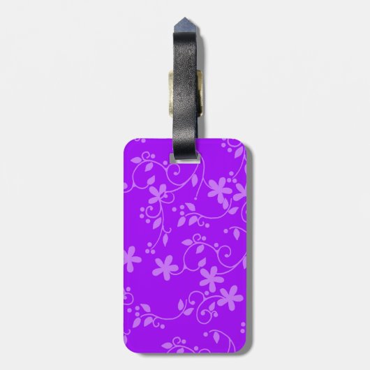 傾向があるさまようため野生および自由 ラゲッジタグ (裏面縦)