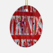 傾向円オーナメント セラミックオーナメント (右)