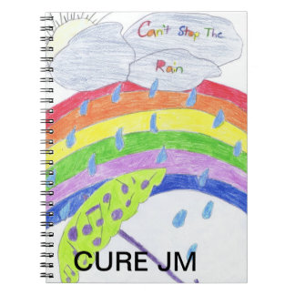 "傾斜した停止"エマ"著雨"芸術 ノートブック