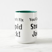 傾斜した苦境愚かなジャック マグカップ (中央)