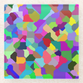 傾斜タイルガラスコースター ガラスコースター