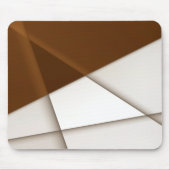 傾斜三角形と影、モダンクラシックスタイル マウスパッド (正面)