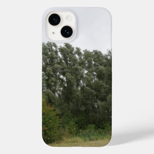 傾斜樹木の横 Case-Mate iPhoneケース (裏面)