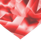 傾斜正方形のコーナー、派手な赤から白まで テーブルクロス (アングル)