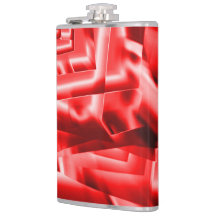 傾斜正方形のコーナー、派手な赤から白まで