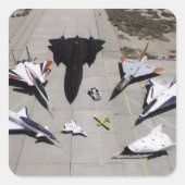 傾斜路の1997年のDrydenの研究の航空機艦隊 スクエアシール (正面)