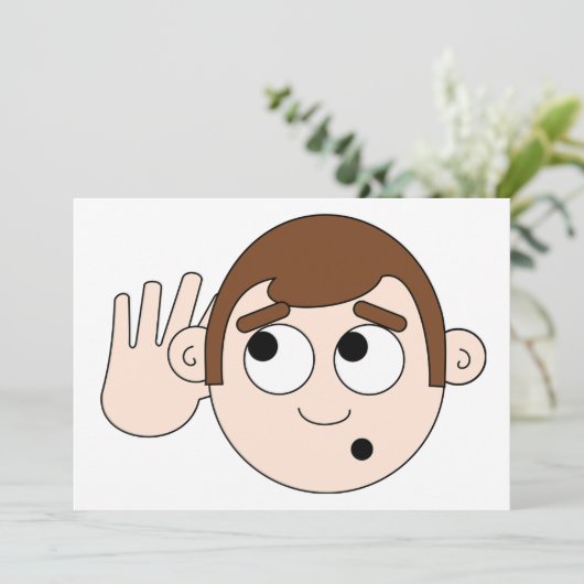 傾聴のお誘い 招待状 (スタンド正面)