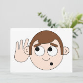 傾聴のお誘い 招待状