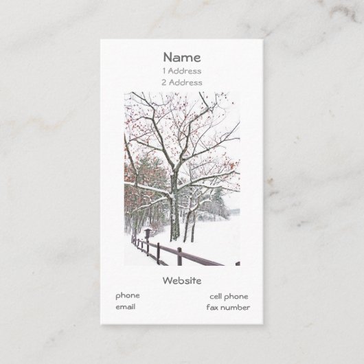 僅か自然の名刺 名刺 (正面)