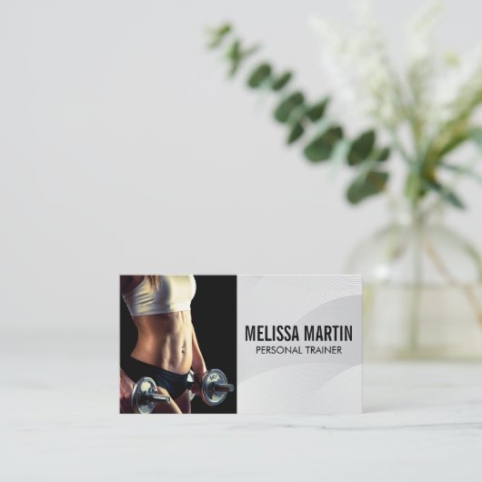 働いている人 名刺 (スタンド正面)