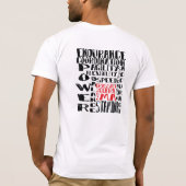 働かせて下さい Tシャツ (裏面)